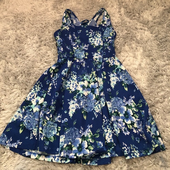 Jessica Simpson Blue Dress 👗